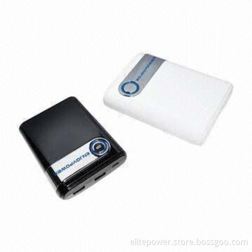 Mobile Power/Power Pack Chargers for iPad, Tablet, iPhone, Samsung/HTC, 10,400mAh Double Output